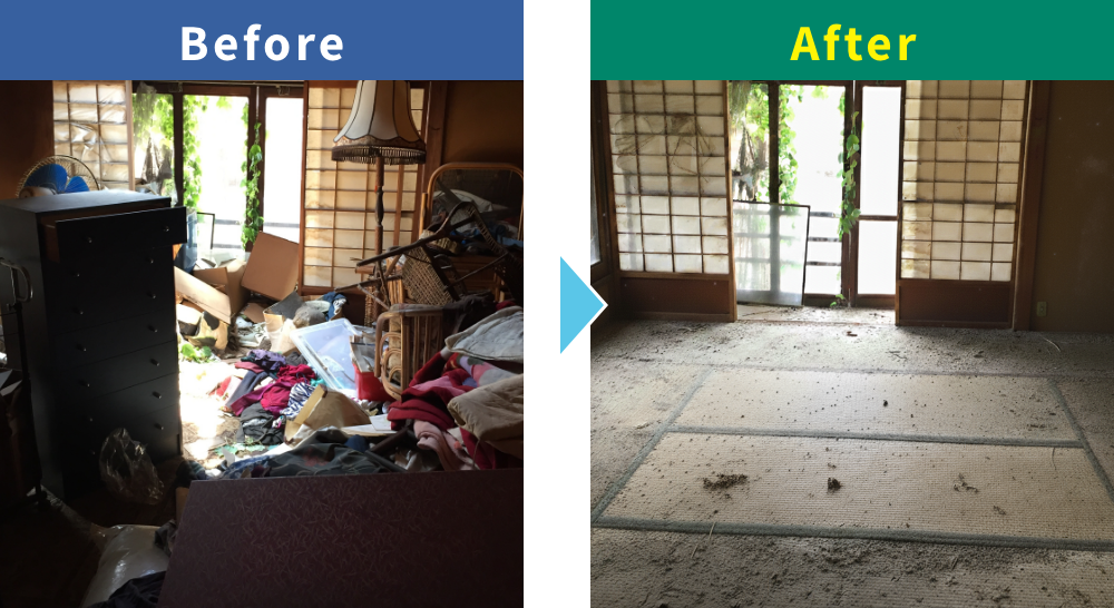 残置物撤去,残置物,残置物撤去費用,残地物,費用,撤去費用,施工事例,撤去,処分,賃貸,賃貸物件,マンション,退去,一軒家,戸建て,部屋,東京,埼玉,遺品整理,カーレッジ建工