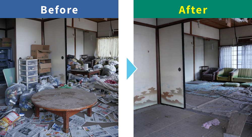 残置物撤去,残置物,残置物撤去費用,残地物,費用,撤去費用,施工事例,撤去,処分,賃貸,賃貸物件,マンション,退去,一軒家,戸建て,部屋,東京,埼玉,遺品整理,カーレッジ建工